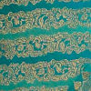 Rama Green Bel Patterned Saree